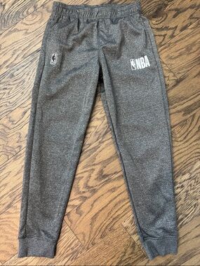 NBA Kids Heather Gray Jogger Pants ~